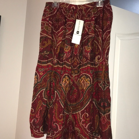 Paisley maxi skirt - Picture 1 of 5